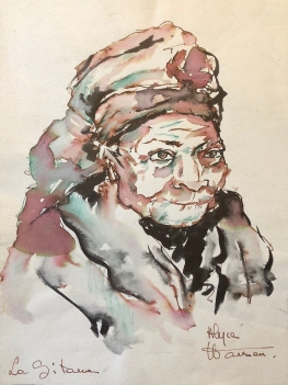 la_gitane_signee_alyce_hansen_aquarelle